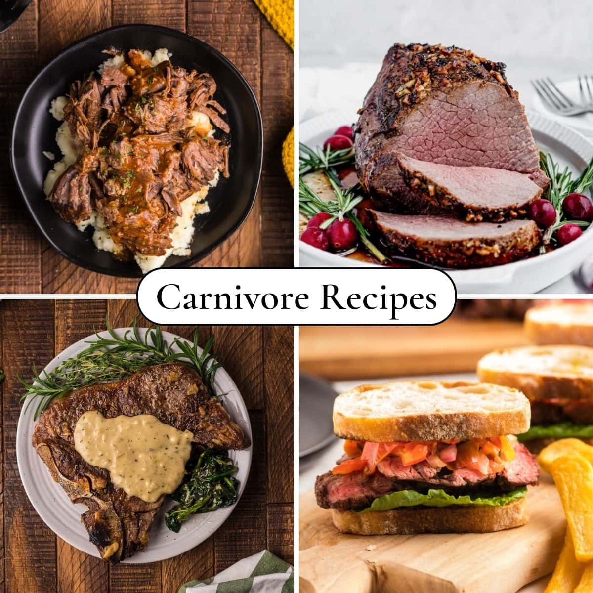 Carnivore Meal Ideas