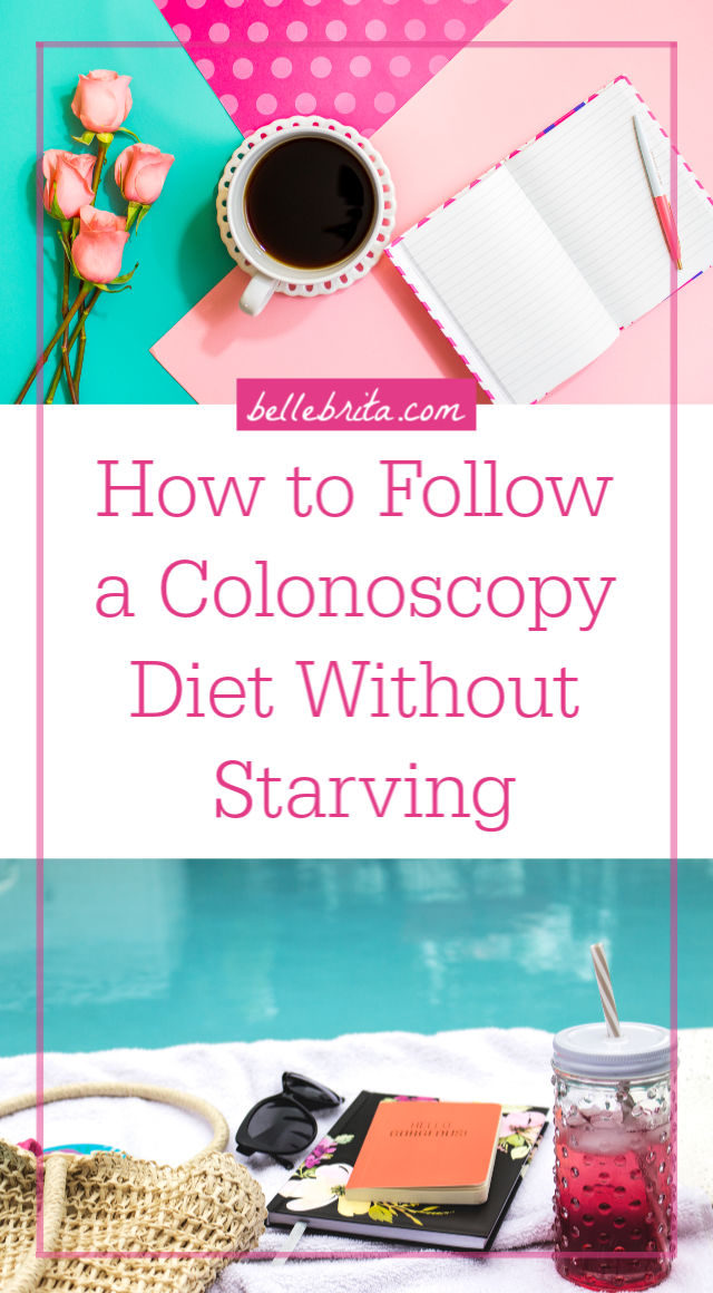 Clear Liquid Diet Menu for Colonoscopy