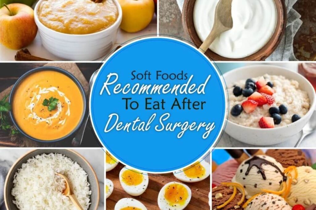 Soft food diet after surgery